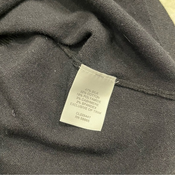 Classiques Entier | Knit Blouse with Attached Scarf | Size Small - Picture 8 of 10